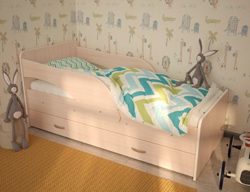 Детская кровать для девочки Максимка, цвет Млечный дуб в Ярославле