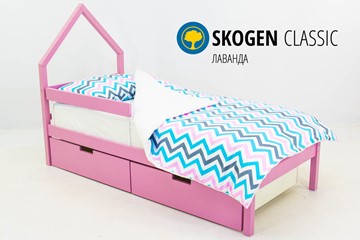 Детская кровать-домик мини Skogen лаванда в Рыбинске