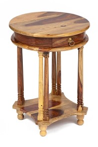Кофейный стол Бомбей - 1149  палисандр, 45*45*60, натуральный (natural) арт.10049 в Ярославле