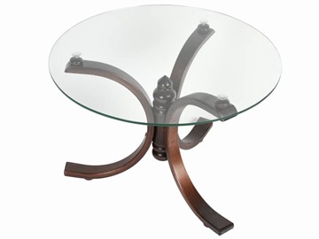 Стеклянный столик Лорд (темно-коричневый) в Ярославле