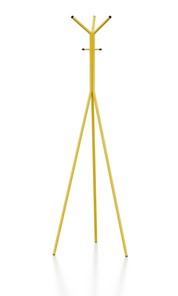 Напольная вешалка Крауз-11, цвет желтый в Рыбинске