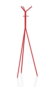 Вешалка для одежды КРОНИД Крауз-11, цвет красный в Ярославле