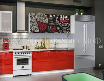 Кухонный гарнитур фотопечать Пицца 1,8 в Ярославле