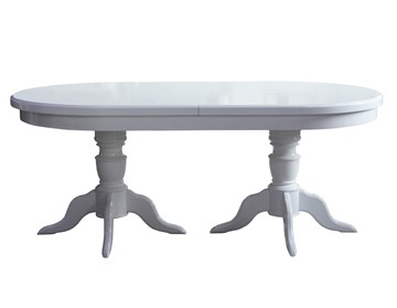 Обеденный овальный стол 3,0(3,5)х1,1 на двух тумбах, (стандартная покраска) в Ярославле
