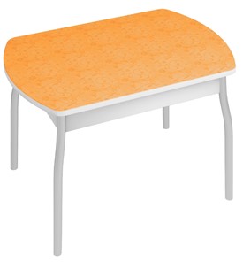 Обеденный стол Орфей-6, Оранжевые цветы в Ярославле