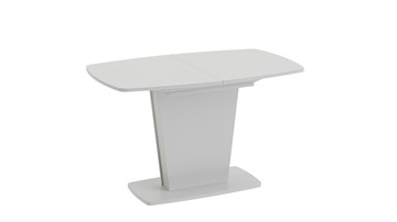 Кухонный стол раздвижной Честер тип 2, цвет Белый/Стекло белый глянец в Рыбинске