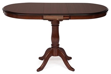 Обеденный овальный стол Solerno (ME-T4EX) 70х100+29х75, MAF Brown арт.10481 в Ярославле