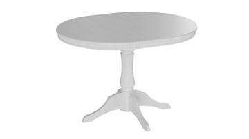 Обеденный овальный стол Торонто Т1 исп.2, цвет Белый матовый (Б-121) в Ярославле