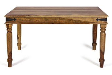 Деревянный стол на кухню Бомбей 0390-135 палисандр, 135*90*76, натуральный (natural) арт.11676 в Рыбинске