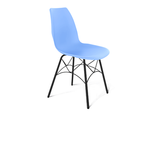Обеденный стул SHT-ST29/S107 (голубой pan 278/черный муар) в Ярославле