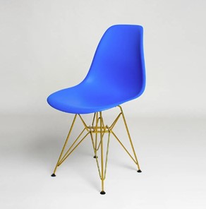 Кухонный стул derstuhl DSL 110 Gold (синий) в Ярославле