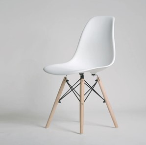 Обеденный стул derstuhl DSL 110 Wood (белый) в Ярославле