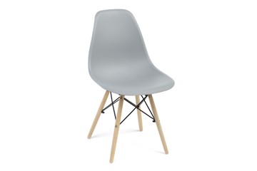 Обеденный стул derstuhl DSL 110 Wood (светло-серый) в Рыбинске