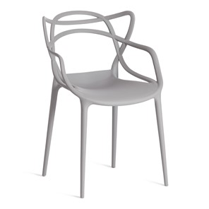 Стул Cat Chair (mod.028) пластик, 54,5*56*84 серый, арт.13276 в Ярославле