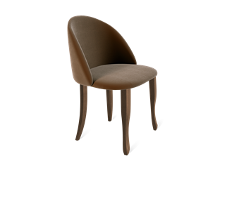 Обеденный стул SHT-ST35 / SHT-S122 (кофейный ликер/темный орех/черный муар) в Ярославле