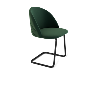 Обеденный стул SHT-ST35-2 / SHT-S45-1 (лиственно-зеленый/черный муар) в Ярославле