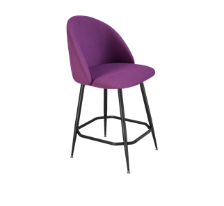 Полубарный стул SHT-ST35 / SHT-S148-1 (ягодное варенье/черный муар) в Ярославле