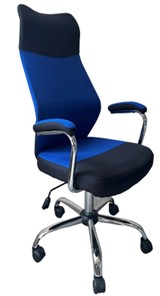 Кресло для компьютера C168 синий в Ярославле