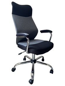 Офисное кресло C168 черный/серый в Рыбинске