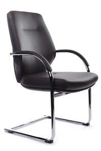 Кресло для офиса Alonzo-CF (С1711), темно-коричневый в Рыбинске