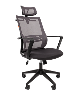 Офисное кресло CHAIRMAN 545 сетка/ткань серый в Ярославле
