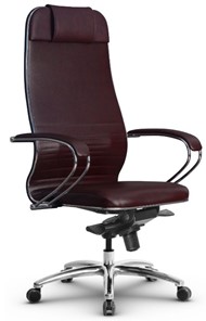 Кресло офисное Metta L 1m 38K2/K мультиблок, нижняя часть 17838 бордовый в Ярославле