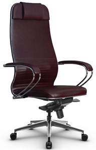Кресло офисное Metta L 1m 38K2/K мультиблок, нижняя часть 17839 бордовый в Ярославле