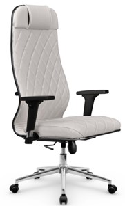 Кресло офисное Мetta L 1m 40M/2D Infinity Easy Clean (MPES) топган OMS, нижняя часть 17853 белый в Ярославле