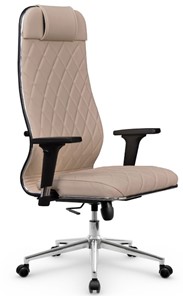 Кресло офисное Мetta L 1m 40M/2D Infinity Easy Clean (MPES) топган OMS, нижняя часть 17853 темно-бежевый в Ярославле
