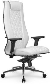 Офисное кресло МЕТТА L 1m 50M/2D Infinity Easy Clean мультиблок, нижняя часть 17839 белый в Ярославле
