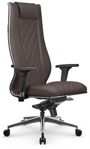 Офисное кресло МЕТТА L 1m 50M/2D Infinity Easy Clean мультиблок, нижняя часть 17839 темно-коричневый в Ярославле