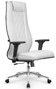 Офисное кресло МЕТТА L 1m 50M/2D Infinity Easy Clean топган, нижняя часть 17852 белый в Ярославле