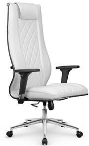 Офисное кресло МЕТТА L 1m 50M/2D Infinity Easy Clean топган OMS, нижняя часть 17853 белый в Ярославле