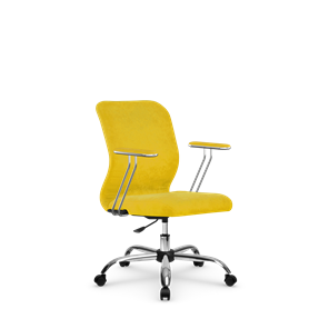 Кресло SU-Mr-4/подл.078/осн.006 желтый в Ярославле