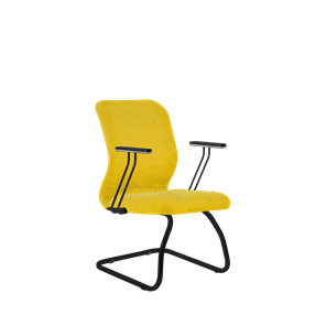 Офисное кресло SU-Mr-4/подл.110/осн.008 желтый в Ярославле