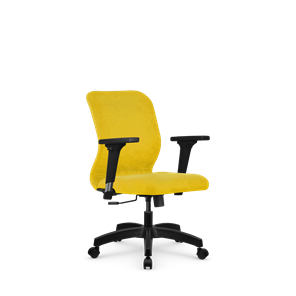 Офисное кресло SU-Mr-4/подл.200/осн.001 желтый в Ярославле