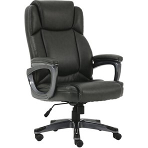 Компьютерное кресло Brabix Premium Favorite EX-577 (пружинный блок, рециклированная кожа, серое) 531935 в Ярославле
