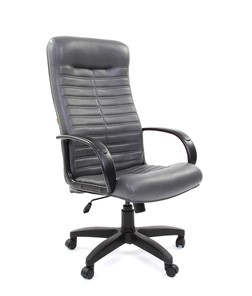 Офисное кресло CHAIRMAN 480 LT, экокожа, цвет серый в Ярославле