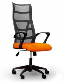Кресло 5600, оранж/черное в Рыбинске