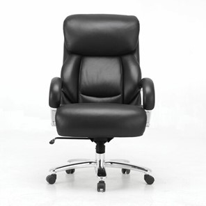 Кресло Brabix Premium Pride HD-100 (натуральная кожа, черное) 531940 в Ярославле