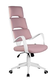 Кресло компьютерное Riva Chair SAKURA (Розовый/белый) в Рыбинске