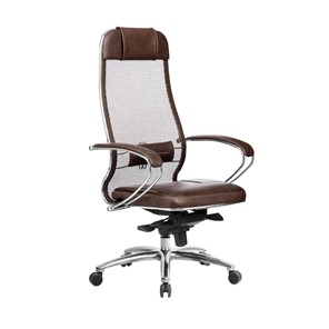 Офисное кресло Samurai SL-1.04, темно-коричневый в Ярославле