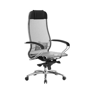 Кресло офисное Метта Samurai S-1.04, серый в Ярославле
