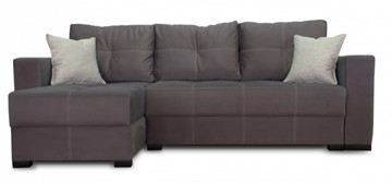 Угловой диван Fashion soft 210 (Uno grey + Brix latte) в Ярославле