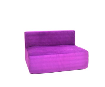 Кресло бескаркасное Тетрис 100х80х60, фиолетовое в Ярославле