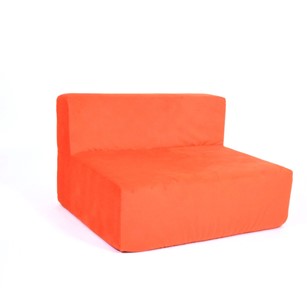 Кресло бескаркасное КлассМебель Тетрис 100х80х60, оранжевое в Ярославле
