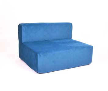 Кресло бескаркасное Тетрис 100х80х60, синий в Ярославле