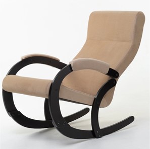 Кресло-качалка Корсика, ткань Amigo Beige 34-Т-AB в Рыбинске