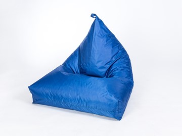 Кресло-мешок КлассМебель Пирамида, синий в Ярославле