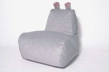 Кресло-мешок Бегемот серый в Рыбинске